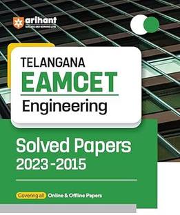 Arihant Telangana Eamcet Engineering Solved Papers for 2024 Exam