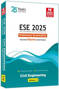 ESE 2025: Preliminary Exam: Civil Engineering Objective Solved Paper Vol-2