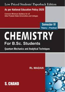 Chemistry For B.Sc. Students Semester IV : Quantum Mechanics and Analytical Techniques NEP 2020 Uttar Pradesh Latest Edition 2023