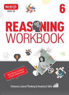 MTG Olympiad Reasoning Workbook Class 6 - Enhances Lateral Thinking & Analytical Skills | Must For SOF & All Olympiad & Talent Search Exam 2025-26