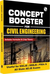 PW Concept Booster Civil Engineering for SSC JE, PSUs, RRB JE, All-State AE/JE Exams | Formulas and Concise Concepts