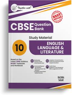 Together with CBSE Question Bank Class 10 English Language & Literature Exam 2026 Study Material