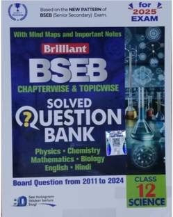 Brilliant publication Bseb Question Bank science class 12 English Medium