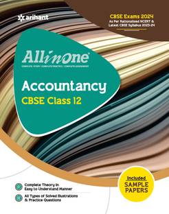(Old Edition) Arihant All In One Class 12th Accountancy for CBSE Exam 2024 Paperback, Richa Makkar