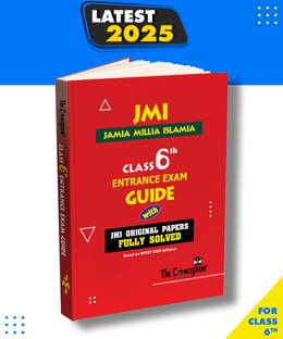 The Conceptum Class 6 Jamia Entrance Exam Guidewith JMI Original Papers Paperback, Iftekhar Ahmad|New Latest Edition For 2025-2026