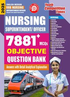 Rrb Nursing Superintendent/Officer (English Medium) 7881+ Objective Qu