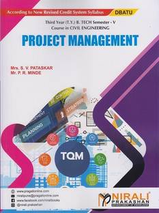 PROJECT MANAGEMENT (Third Year (TY) B.Tech in Civil Engineering Semester 5 DBATU)