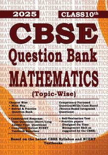 CBSE Question Bank Class 10 Mathematics 2025-26 on new Syllabus 2026