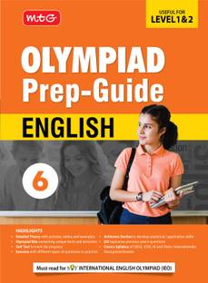 MTG Olympiad Prep-Guide Class 6 English (IEO) - Detailed Theory, Self Test with IEO Topicwise Previous Year Question Paper For SOF 2024-25 Exam