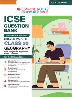 Oswaal Icse Question Bank Solved Papers | Class 10 | Geography