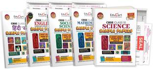Educart CBSE Sample Question Papers Class 10 English, Science, Social Science, Maths Standard & Hindi B (Set of 5 Books) For 2025 Exam