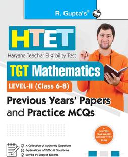 HTET (TGT- Mathematics) Previous Years' Papers & Practice MCQs (Level-2)