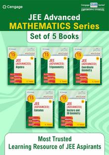 Mathematics Combo for JEE Advanced: Algebra + Calculus + Coordinate Geometry + Trigonometry + Vectors and 3D Geometry Set of 5 Books with Free Online Assessments & Digital Content