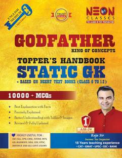 Static G.K. (English) Godfather Topper's Handbook by Neon Classes for All Exams