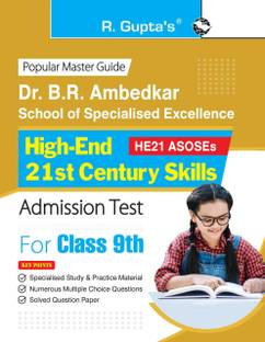 Dr. B.R. Ambedkar School of Specialised Excellence: High-End 21st Century Skills (Class 9th) Admission Test Guide