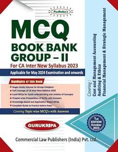 MCQ Bank for Ca Intermediat Group II (Edition1st Edition, 2024)