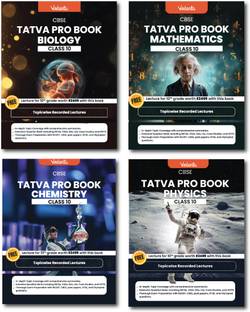 Vedantu Tatva Pro Question Bank Book CBSE Class 10 Set of 4 Books | Mathematics ,Physics, Chemistry, Biology | Chapterwise - Topicwise Theory and Previous Year Questions | Free CBSE Class 10 Year Long Recorded Course