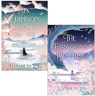 Six Crimson Cranes Series 2 Books Collection Set By Elizabeth Lim (Six Crimson Cranes, The Dragon's Promise)