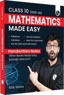 PW Class 10 Maths Made Easy Handwritten Notes By Ritik Mishra For Board Exams