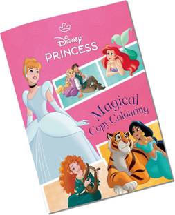 Disney Princess Copy Colouring