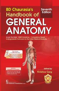 BD Chaurasia’s Handbook of General Anatomy 7/e Paperback