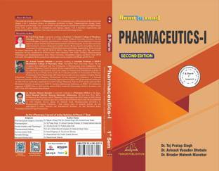 Pharmaceutics-I For B-Pharm 1st semester as per PCI Syllabus, Colored Printed