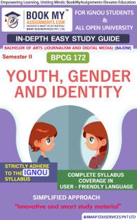 IGNOU BPCG 172 Youth, Gender and Identity Study Material (In Depth Guide) For Ignou Student