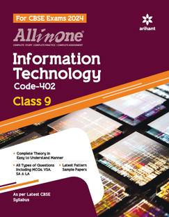 Arihant All In One Class 9th Information Technology for CBSE Exam�2024