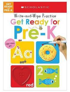 Get Ready for Pre-K Write and Wipe Practice: Scholastic Early Learners (Write and Wipe)