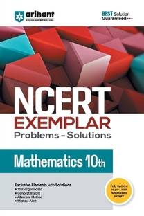 Arihant NCERT Exemplar Mathematics 10th Latest Rationalized Edition | Problems & Solutions with Exclusive Elements | Thinking Process, Concept Insight, Mistake Alert | For Exam 2025-26