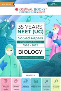 Oswaal 35 Years' NEET UG Solved Papers Chapterwise & Topicwise Biology 1988-2022 (For 2023 Exam)