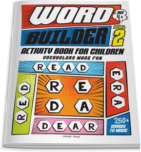 Word Builder Activity Book for Children - Make Meaningful Words with the Given Letters - Level 2