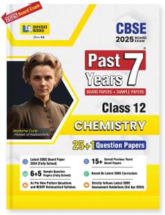 Shivdas CBSE Class 12 Past 7 Years Solved Papers (2015-2024) Chemistry 25+1 Board Papers and Sample Papers includes Delhi and Outside Delhi ALL SETS Fully Solved for 2025 Board Exams