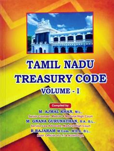 Tamil Nadu Treasury Code | Volume - I | Latest