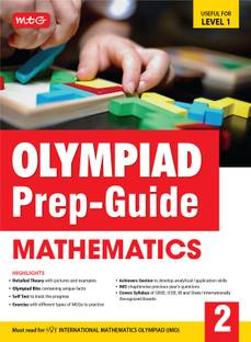 MTG Olympiad Prep-Guide Class 2 Mathematics (IMO) - Detailed Theory, Self Test with IMO Chapterwise Previous Year Question Paper For SOF 2024-25 Exam