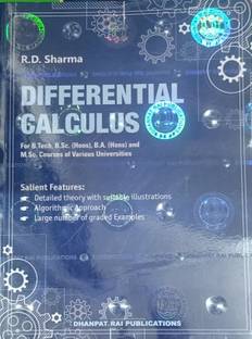 DIFFERENTIAL CALCULUS FOR B.TECH, B.SC (HONS), B.A. (HONS) AND M.SC. COURSES OF VARIOUS UNIVERSITIES