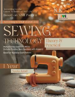 Neelkanth - Sewing Technology Theory and Practical - I Year (English) NSQF Level-3 ITI Book