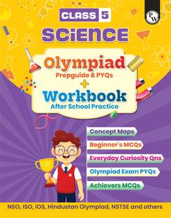 PW Olympiad Plus Workbook For Class 5 Science Prepguide, PYQs and Worksheets