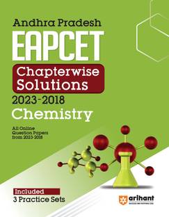 Arihant Andhra Pradesh EAPCET Chapterwise Solutions 2023-2018 Chemistry For 2024 Exam V1 Edition