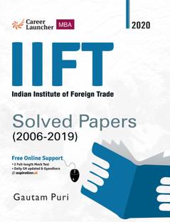 IIFT 2021 : Solved Papers 2006-2020