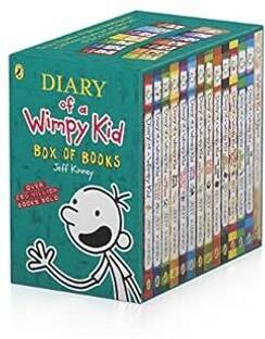 Diary of a Wimpy Kid Box Set - Books 1 - Paperback – Box set, 15 November 2021
by Jeff Kinney (Author)