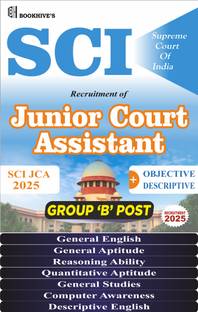Supreme Court of India Junior Court Assistant 2025 SCI JCA (Set of 6 Books)