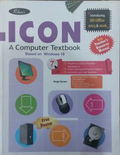 ICON A Computer Textbook Class 7 by Rohan (Used)
