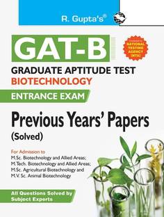 Graduate Aptitude Test-Biotechnology (GAT-B) Previous Years' Paper (Solved)