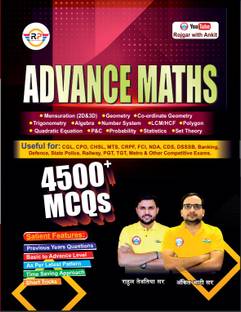 Advance Maths Book By Ankit Bhati Sir & Rahul Sir RWA