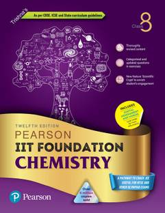 Pearson IIT Foundation'24 Chemistry Class 8, As Per CBSE, ICSE. For JEE, NTSE, Olympiad | Free access to vidoes - 6 e