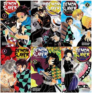 Demon Slayer 1 to 6