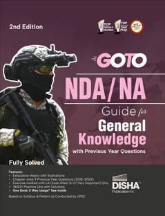GOTO NDA/ NA Guide for General Knowledge with Previous Year Questions 2nd Edition