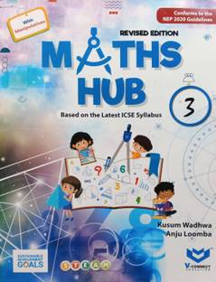 Maths Hub Based on the Letest ICSE Syllabus class 3