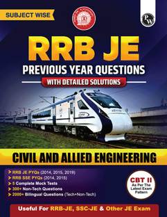 PW RRB JE Civil and Allied Engineering Subjectwise Previous Year Questions